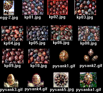 Index of Pysanky Pics